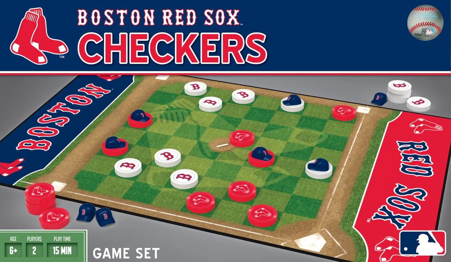 Boston Red Sox Checkers