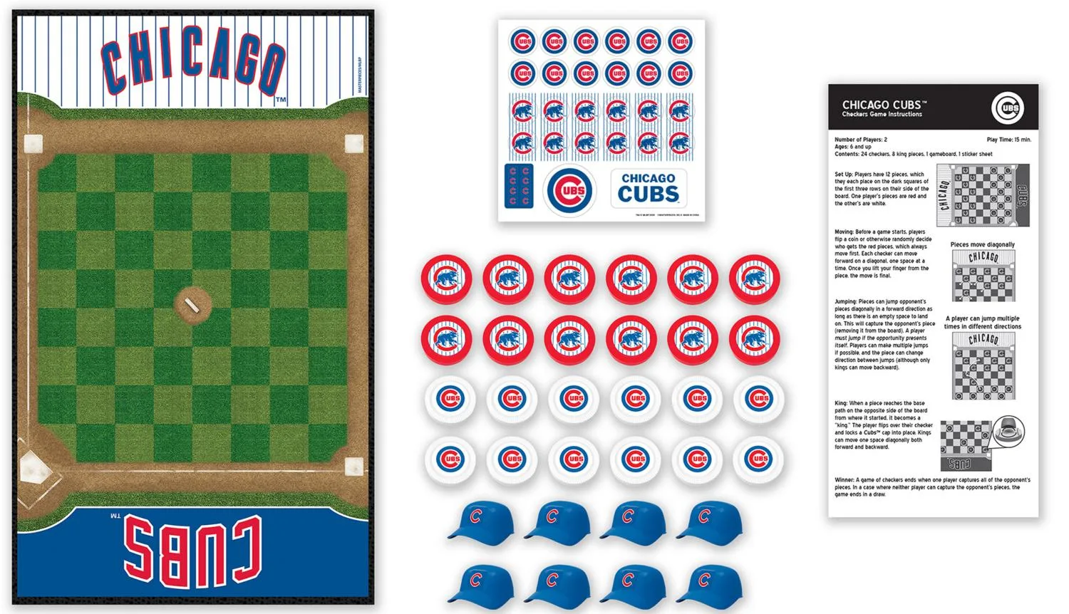Chicago Cubs Checkers