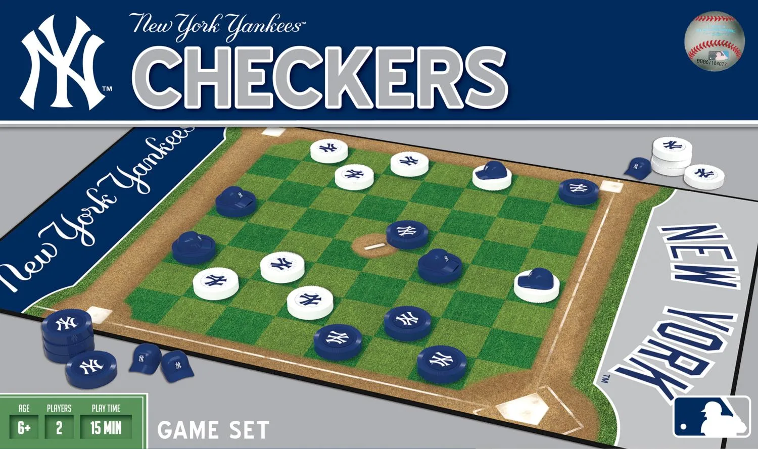 New York Yankees Checkers - Scratch and Dent
