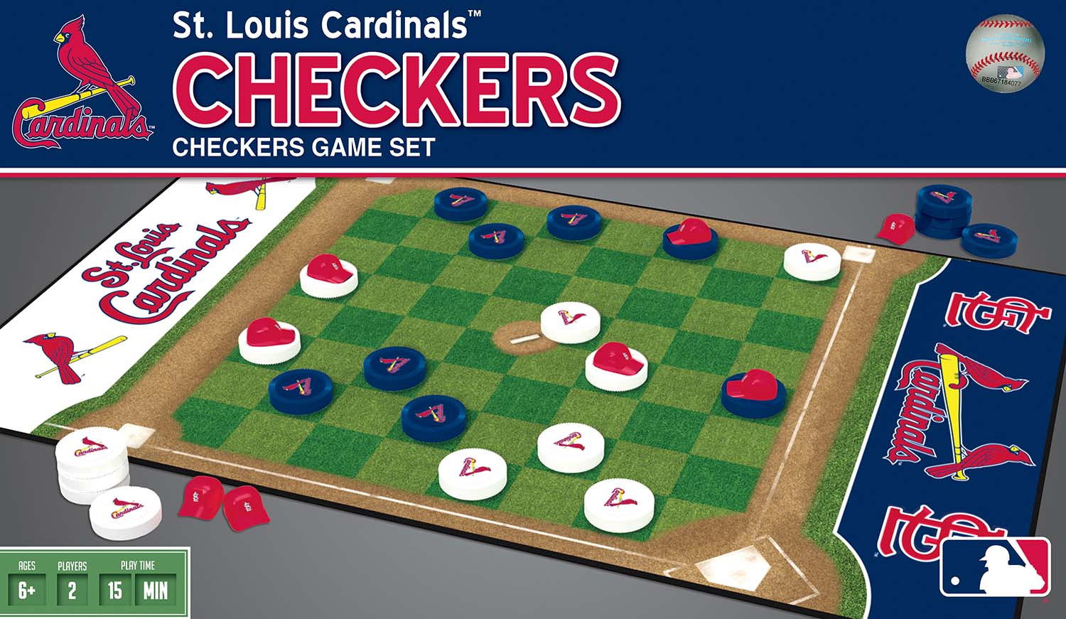 MLB Checkers - St. Louis Cardinals St. Louis