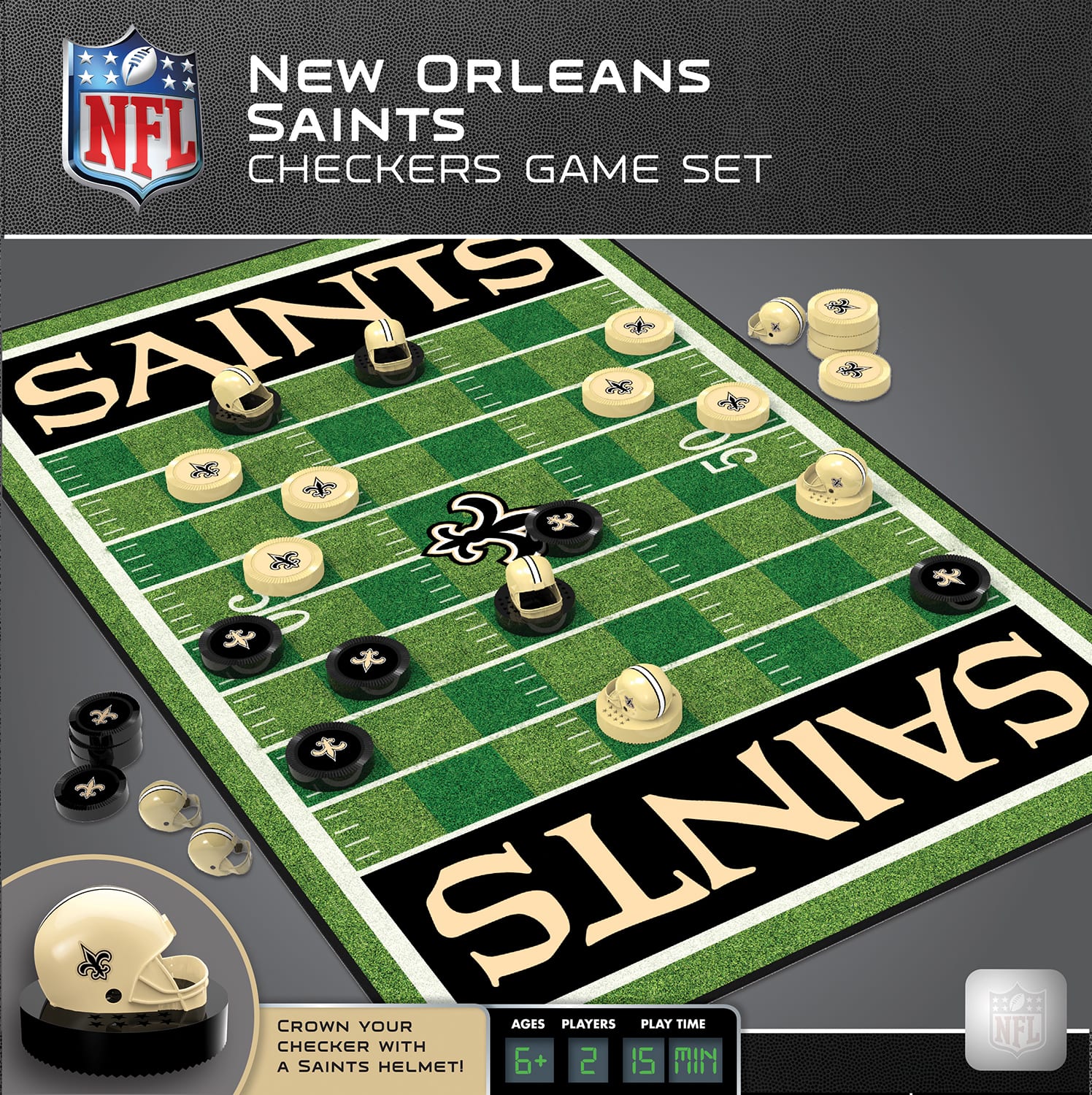 New Orleans Saints Checkers