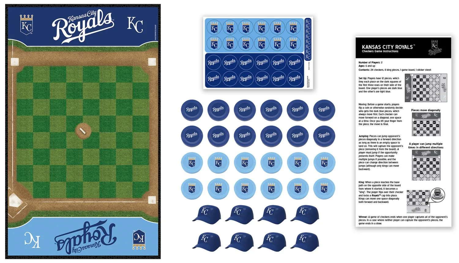 Kansas City Royals Checkers