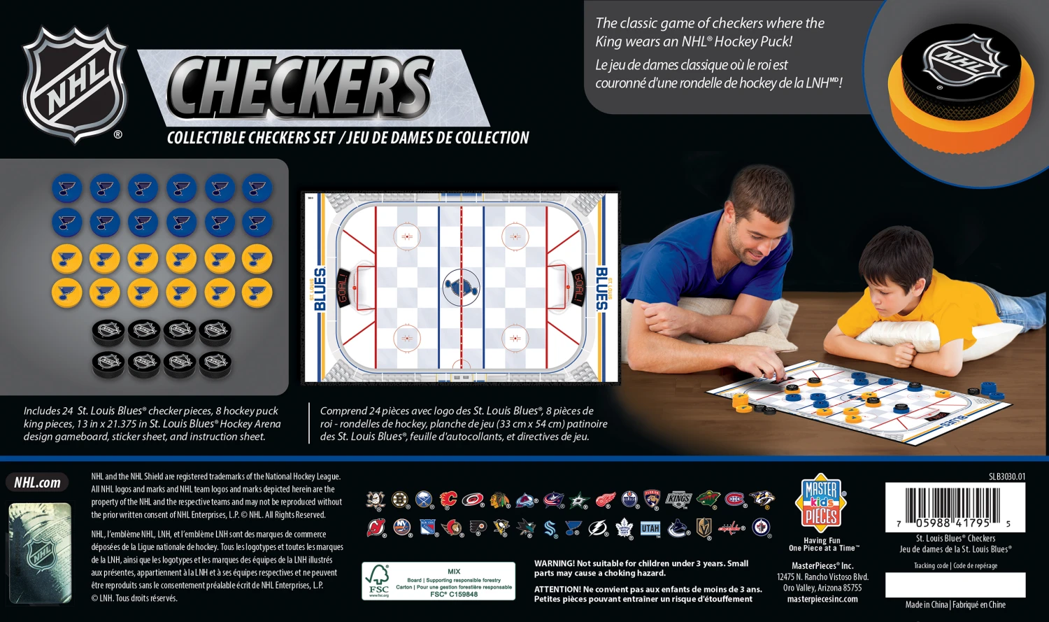 St. Louis Blues Checkers