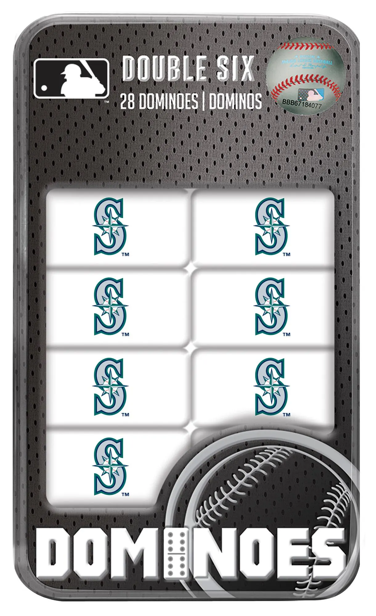 Seattle Mariners MLB Dominoes