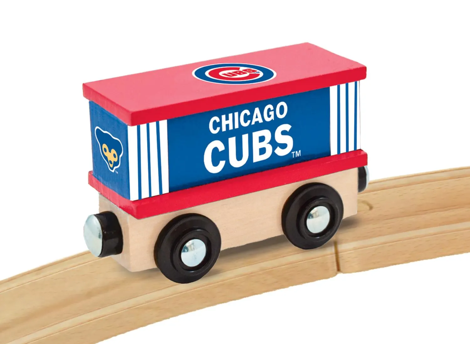 Chicago Cubs Wood Train Box Car