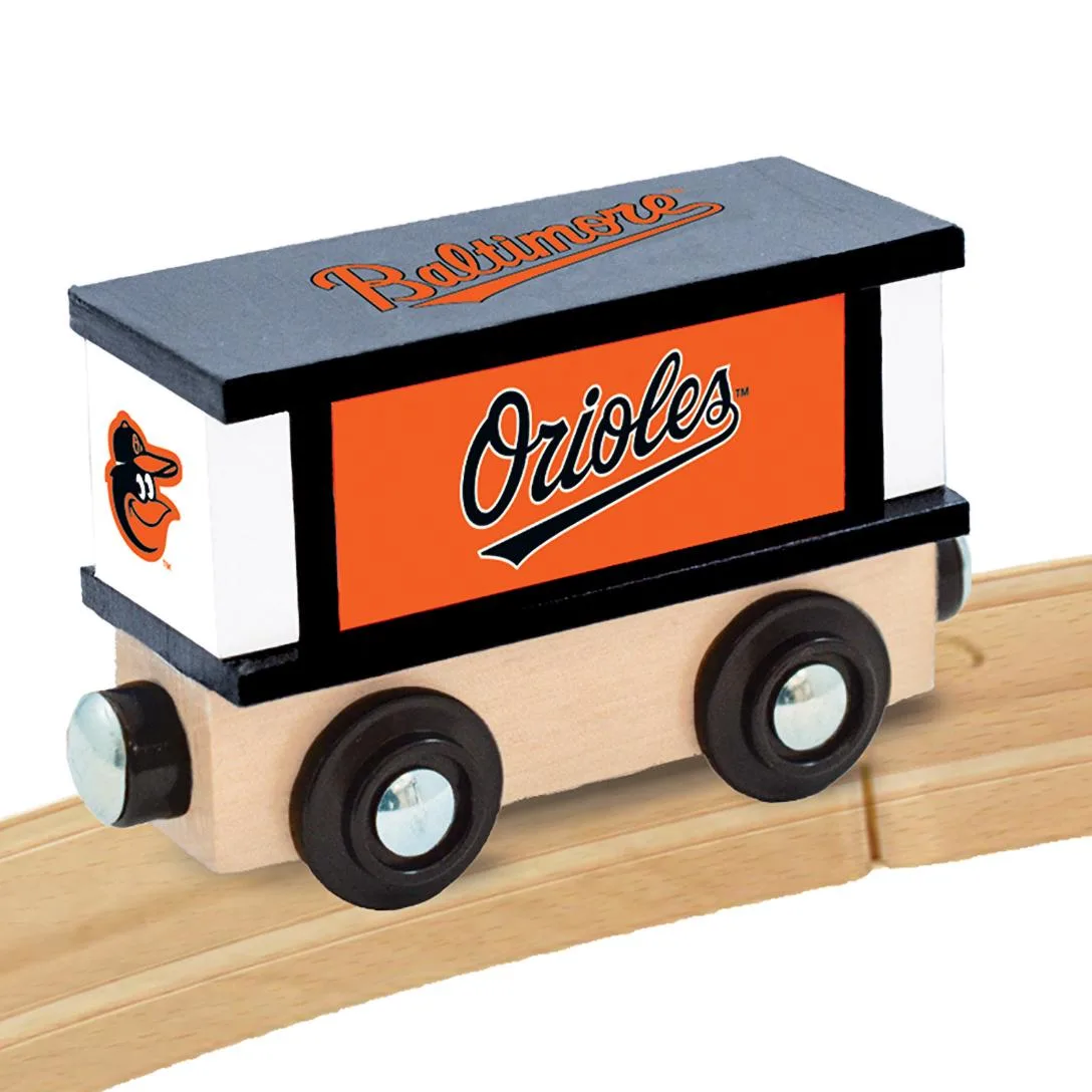 Baltimore Orioles MLB Wood Box Train Car