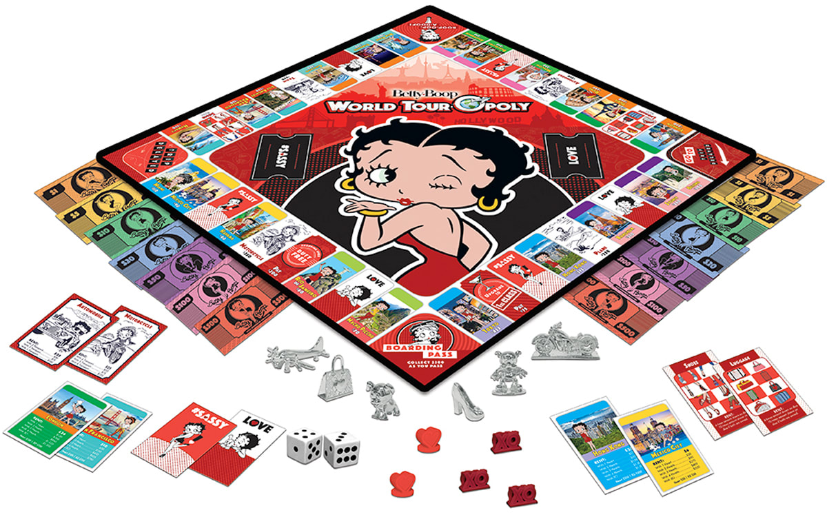 Betty Boop World Tour Opoly - Scratch and Dent