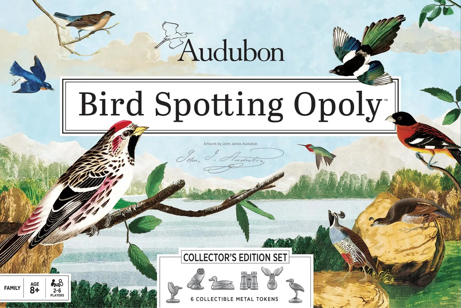 Audubon Bird Spotting - Opoly Board Game