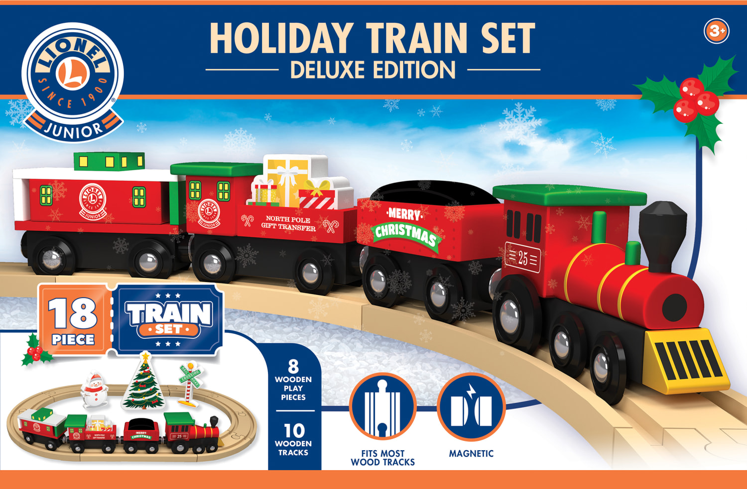 Holiday Train Set Deluxe Edition