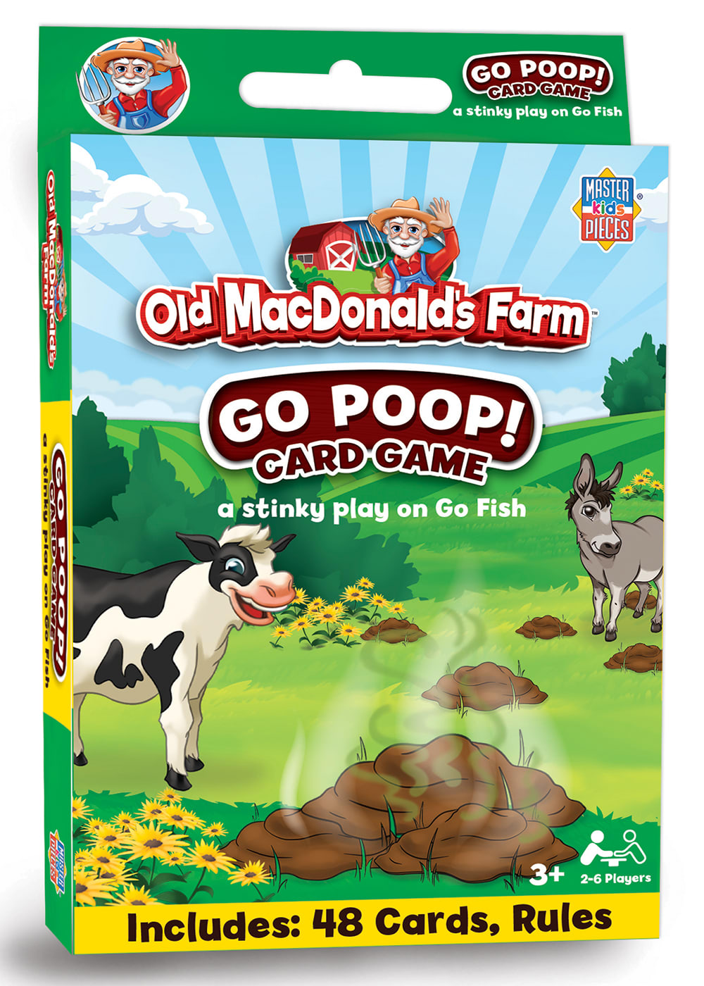 Old MacDonald's Farm Go Poop! Card Game