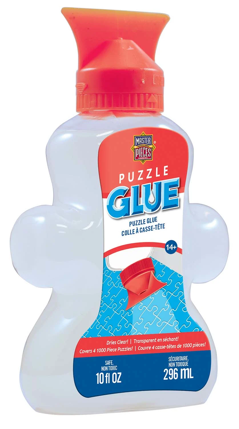 Puzzle Glue 10oz Shaped Bottle
