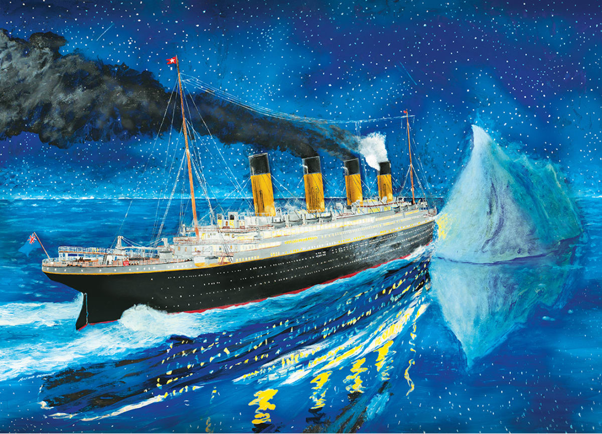 Titanic - 1000 Piece Jigsaw Puzzle by MasterPieces | Serious