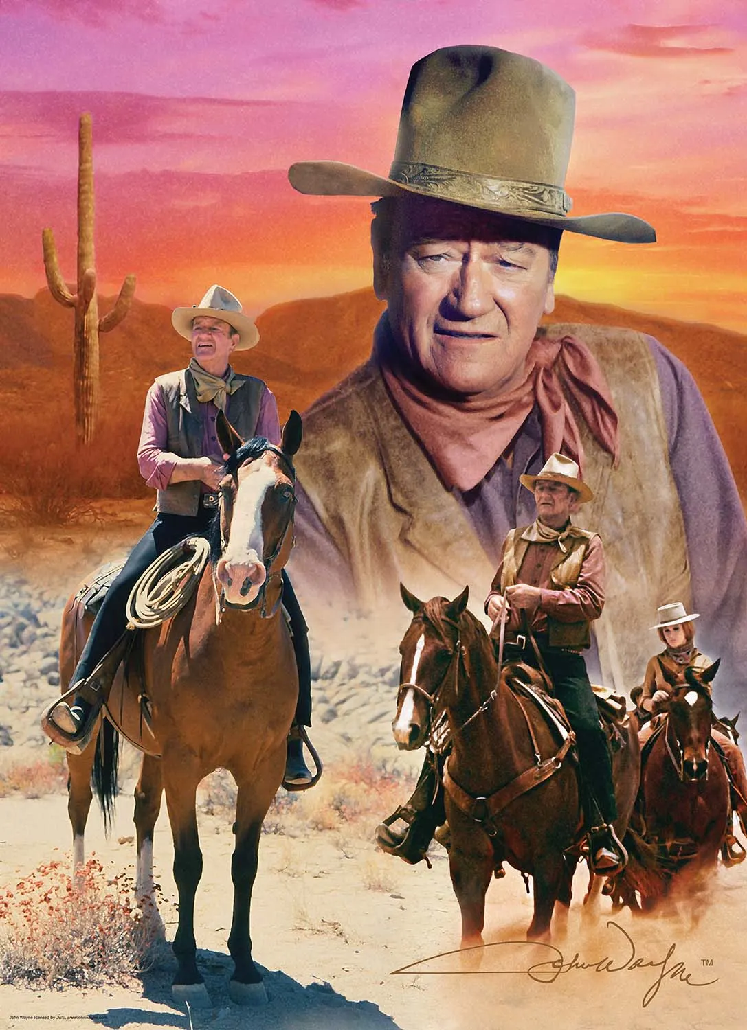 John Wayne - The Cowboy Way Horse