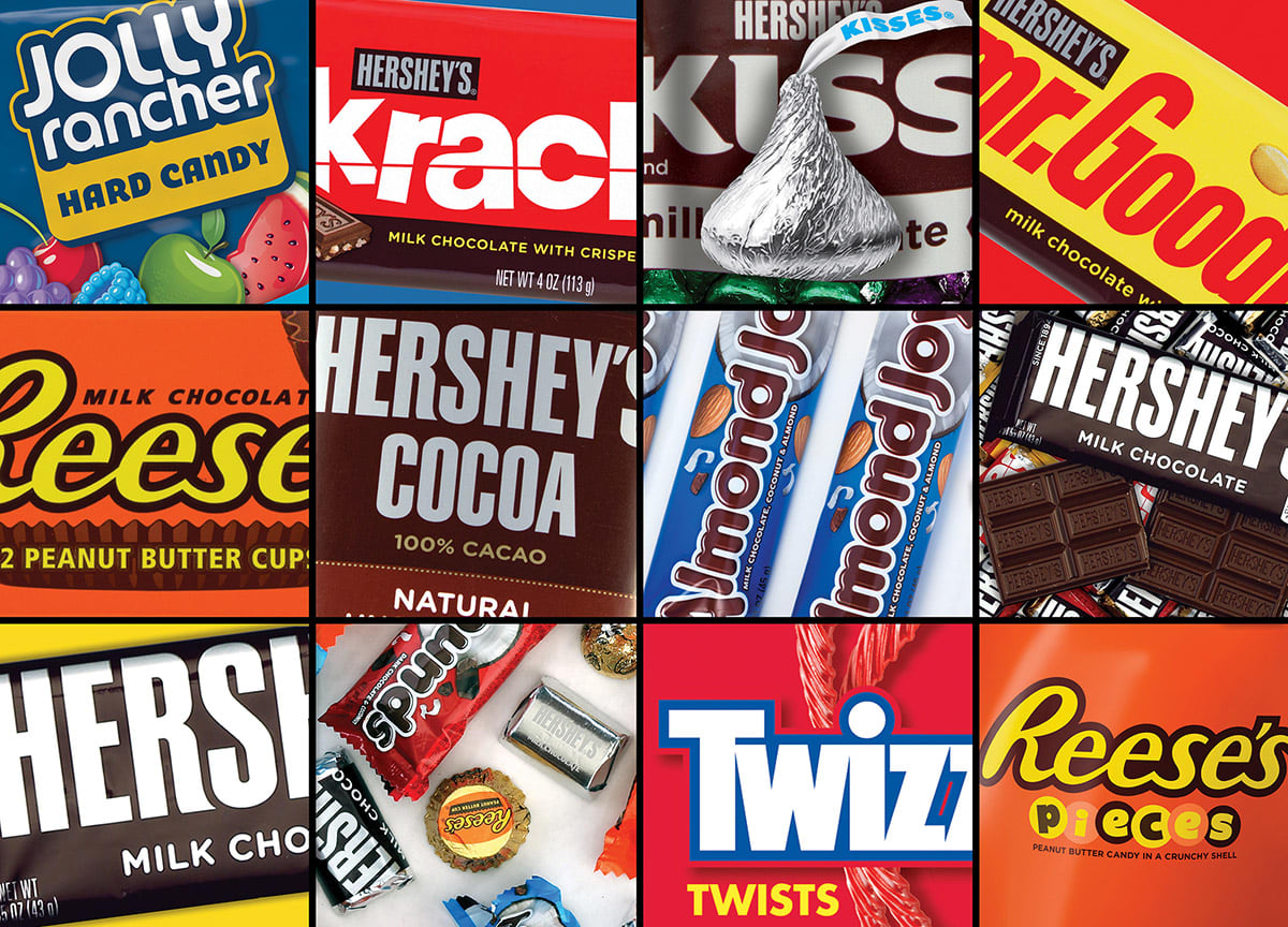 Hershey's Moments Collage