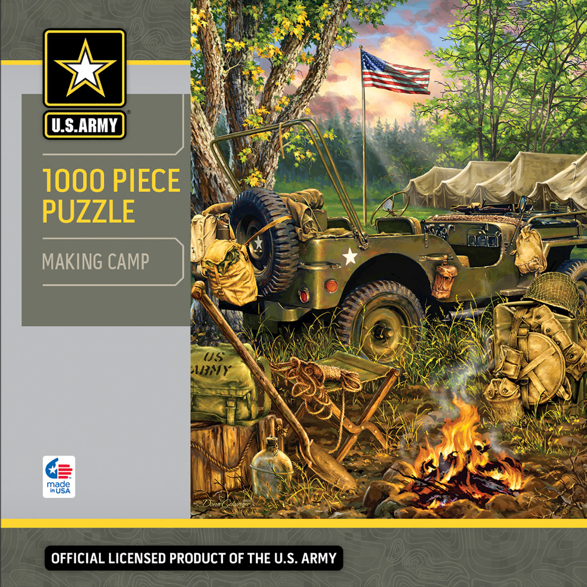 Making Camp Patriotic Jigsaw Puzzle