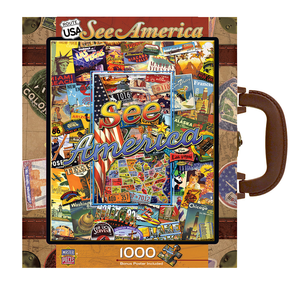 See America Travel Jigsaw Puzzle
