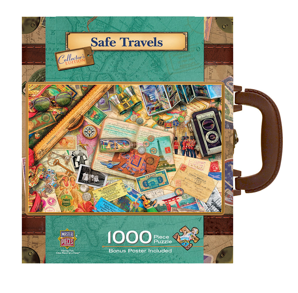 Safe Travels Travel Jigsaw Puzzle