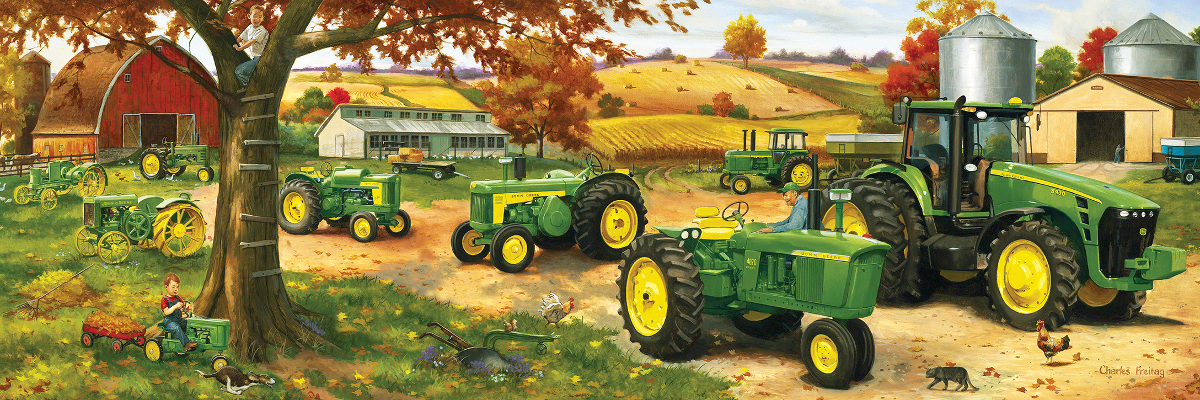 Legacy of John Deere Countryside Jigsaw Puzzle