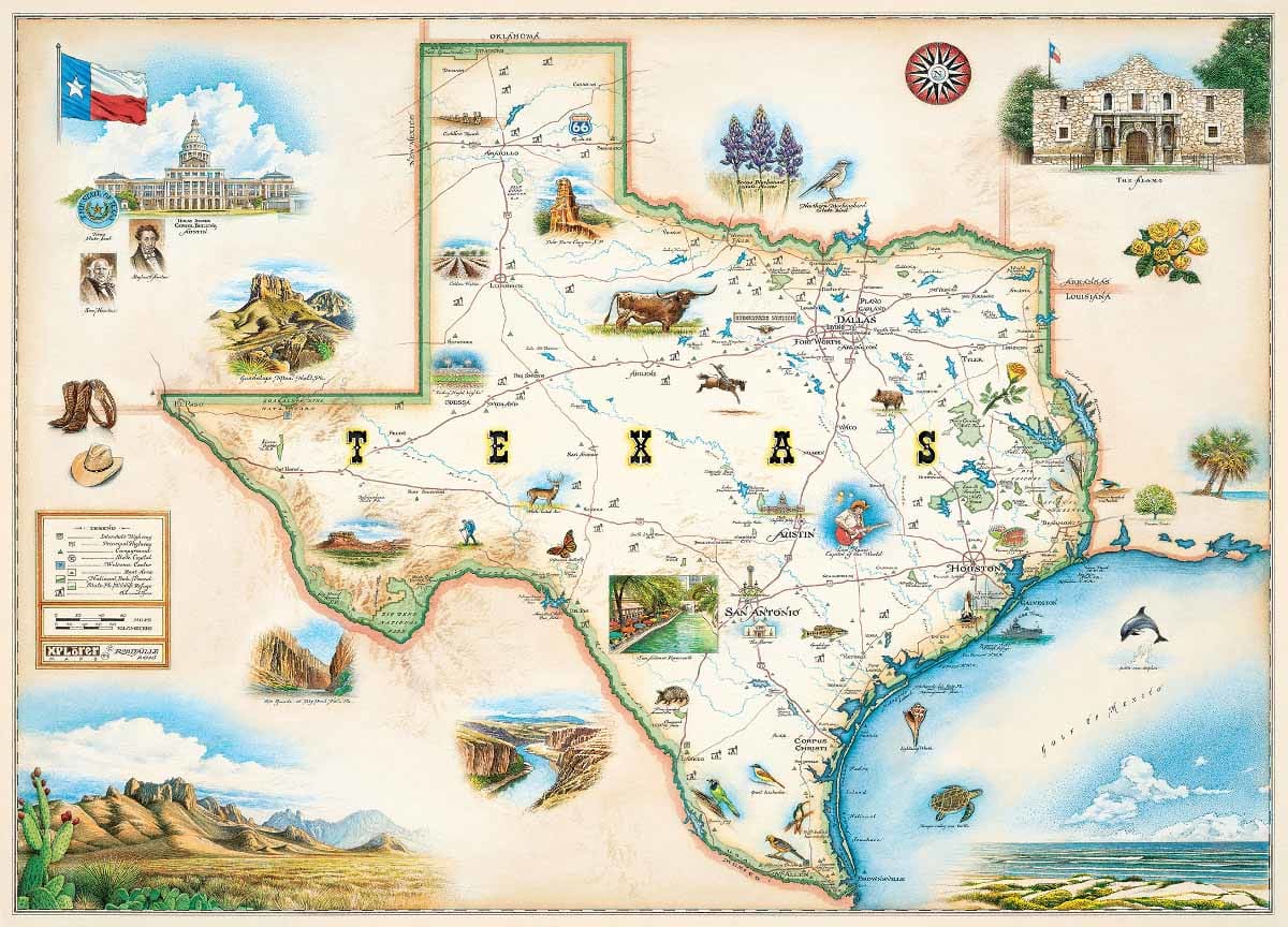 Texas - Scratch and Dent Maps & Geography