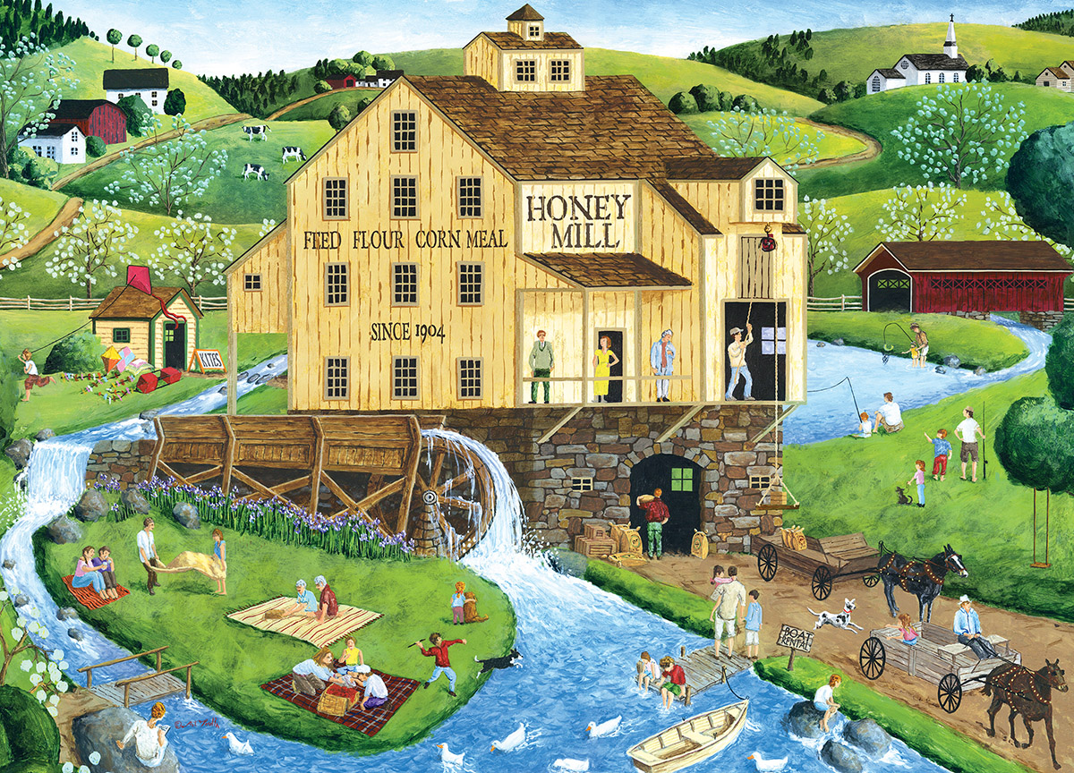 Honey Mill Americana Jigsaw Puzzle