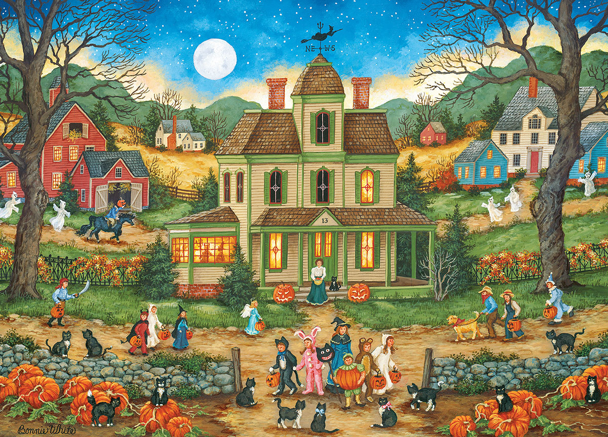 Halloween - Lucky Thirteen Halloween Jigsaw Puzzle