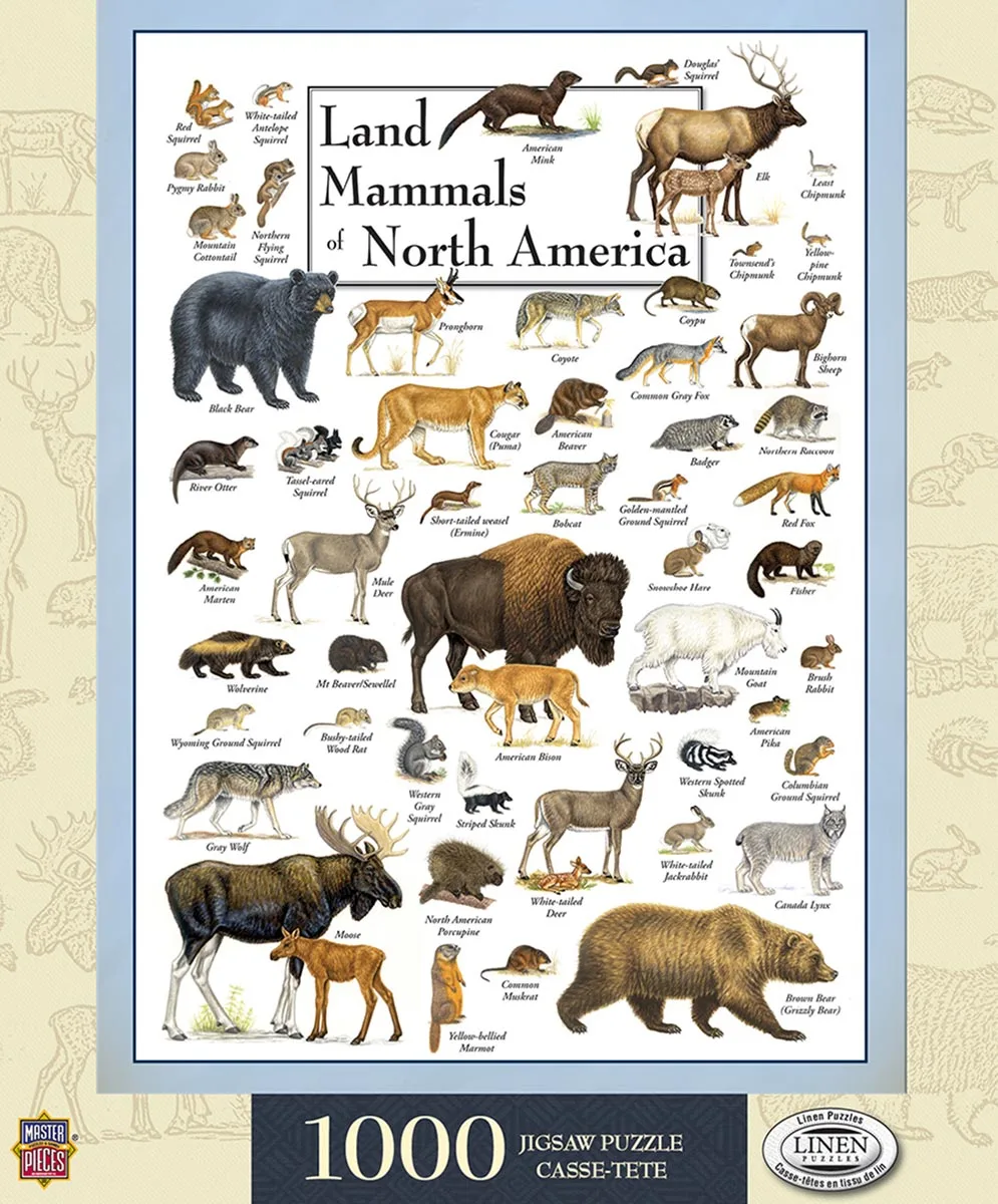 Land Mammals of North America