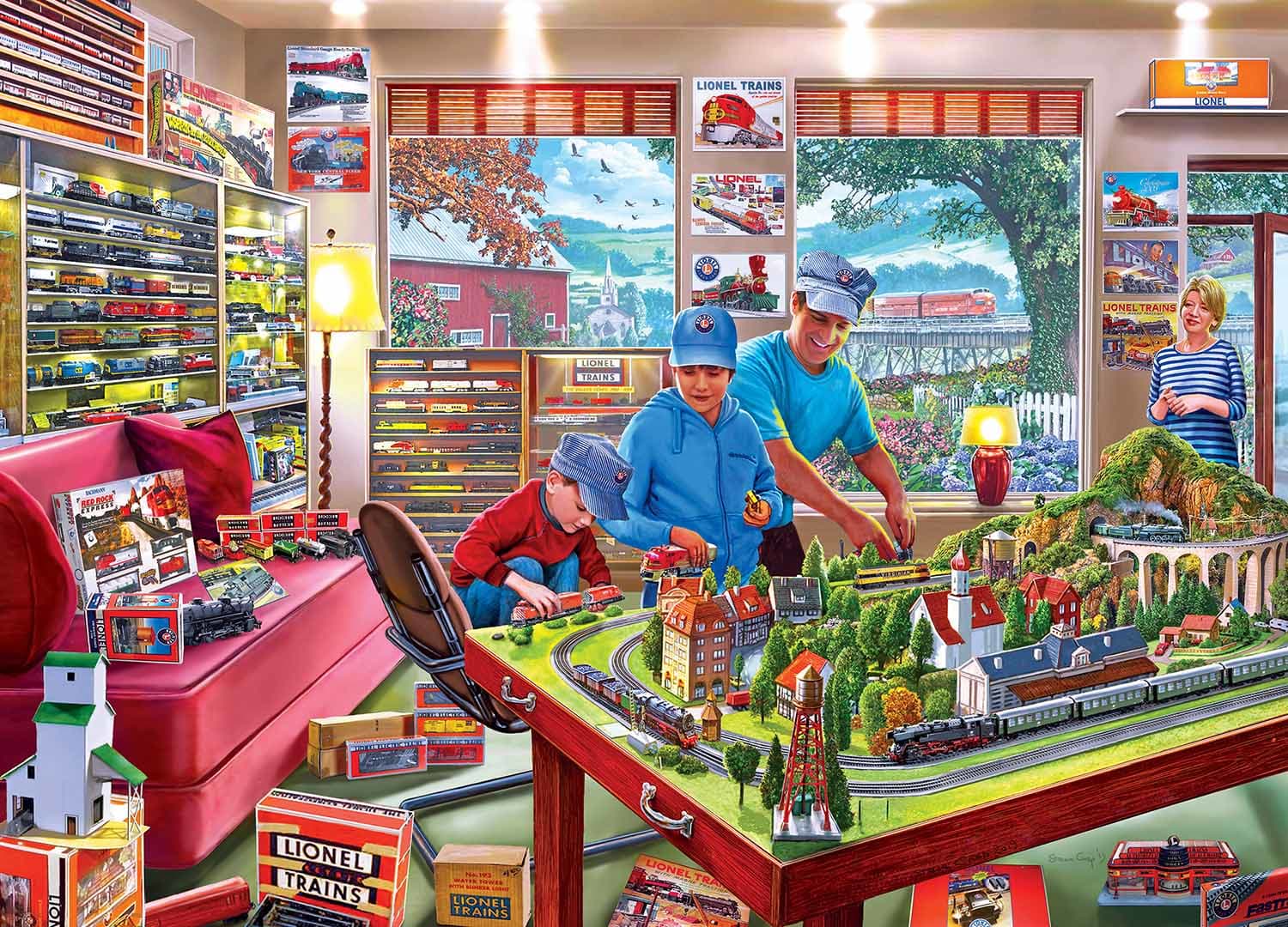 The Boy's Playroom Nostalgic & Retro