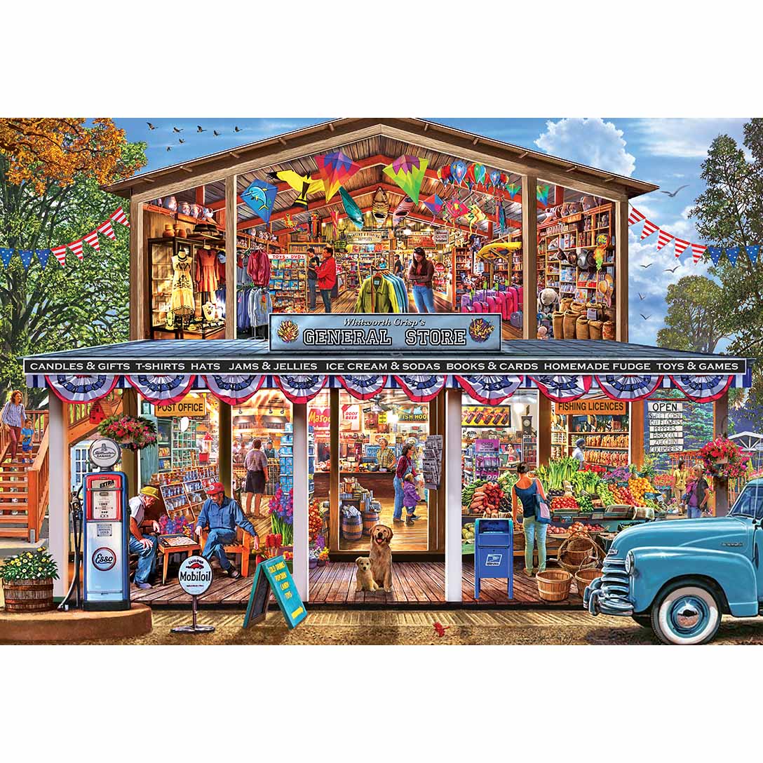 Hometown Market General Store Jigsaw Puzzle