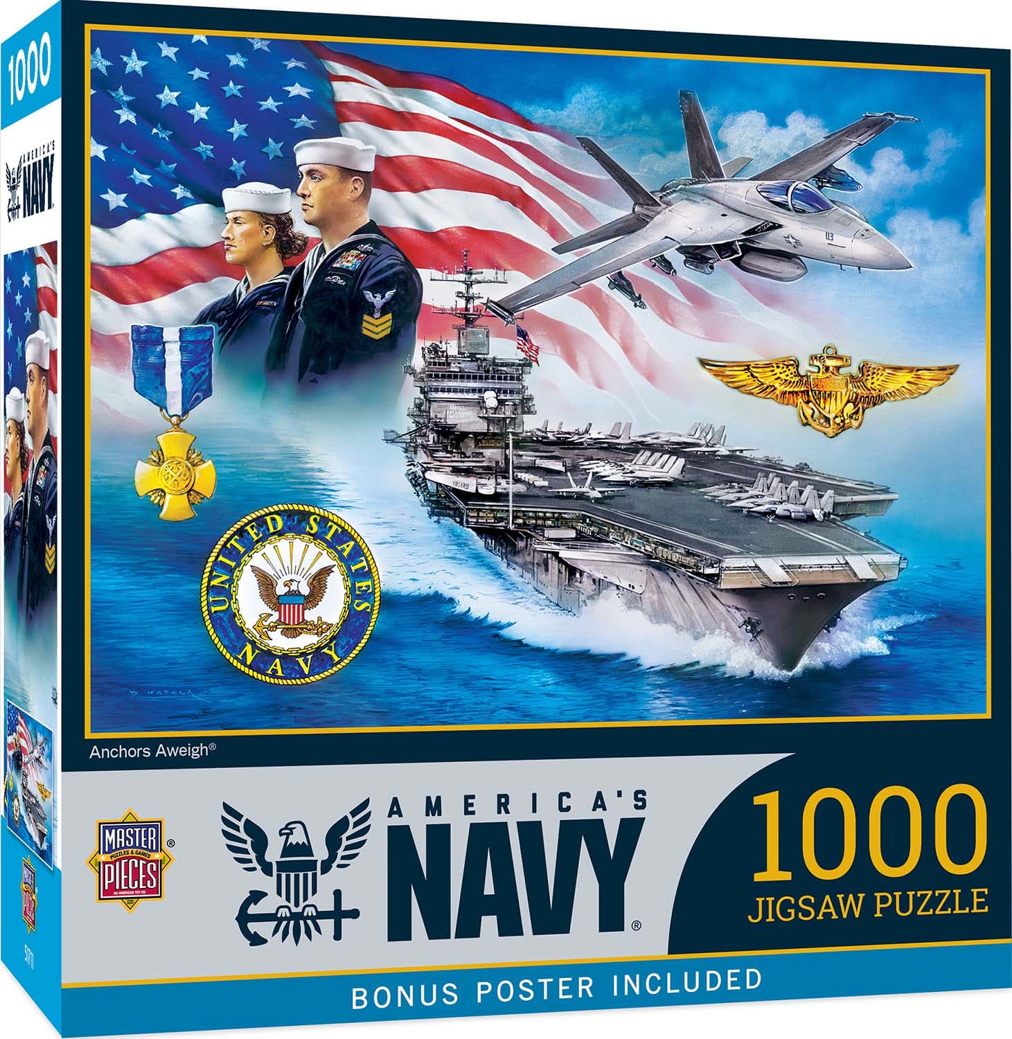 U.S. Navy Anchors Aweigh