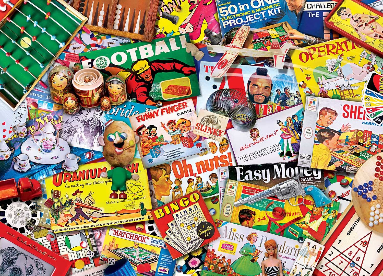 Family Game Night Nostalgic & Retro