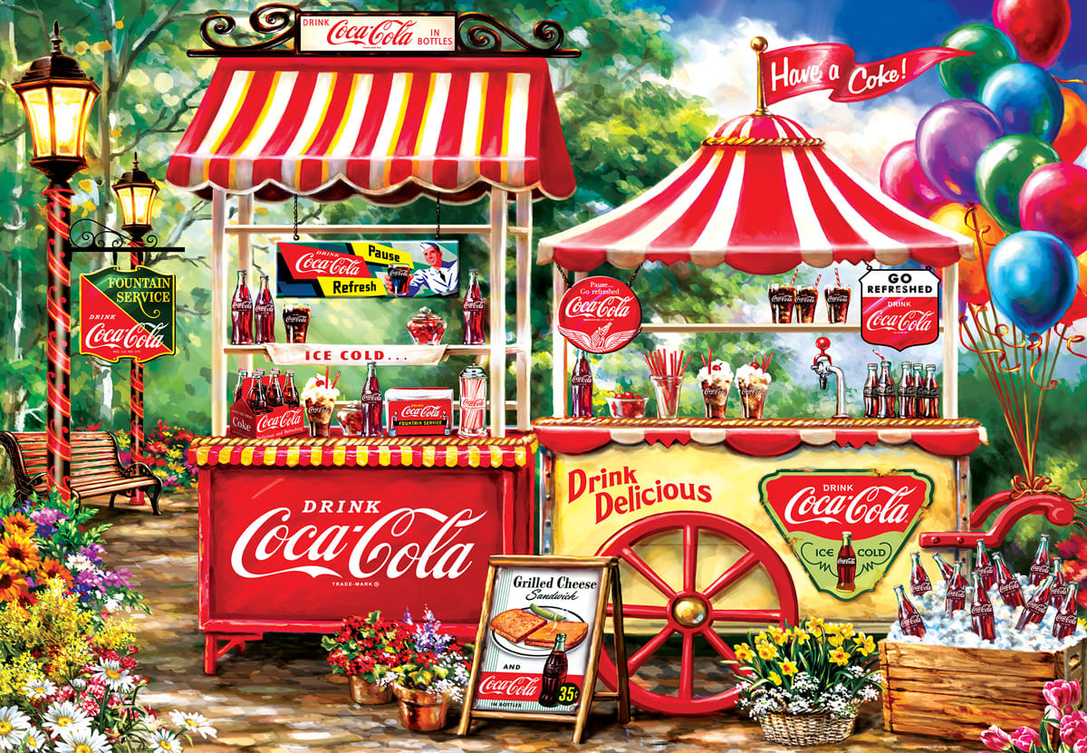 Coca-Cola Stand Carnival & Circus