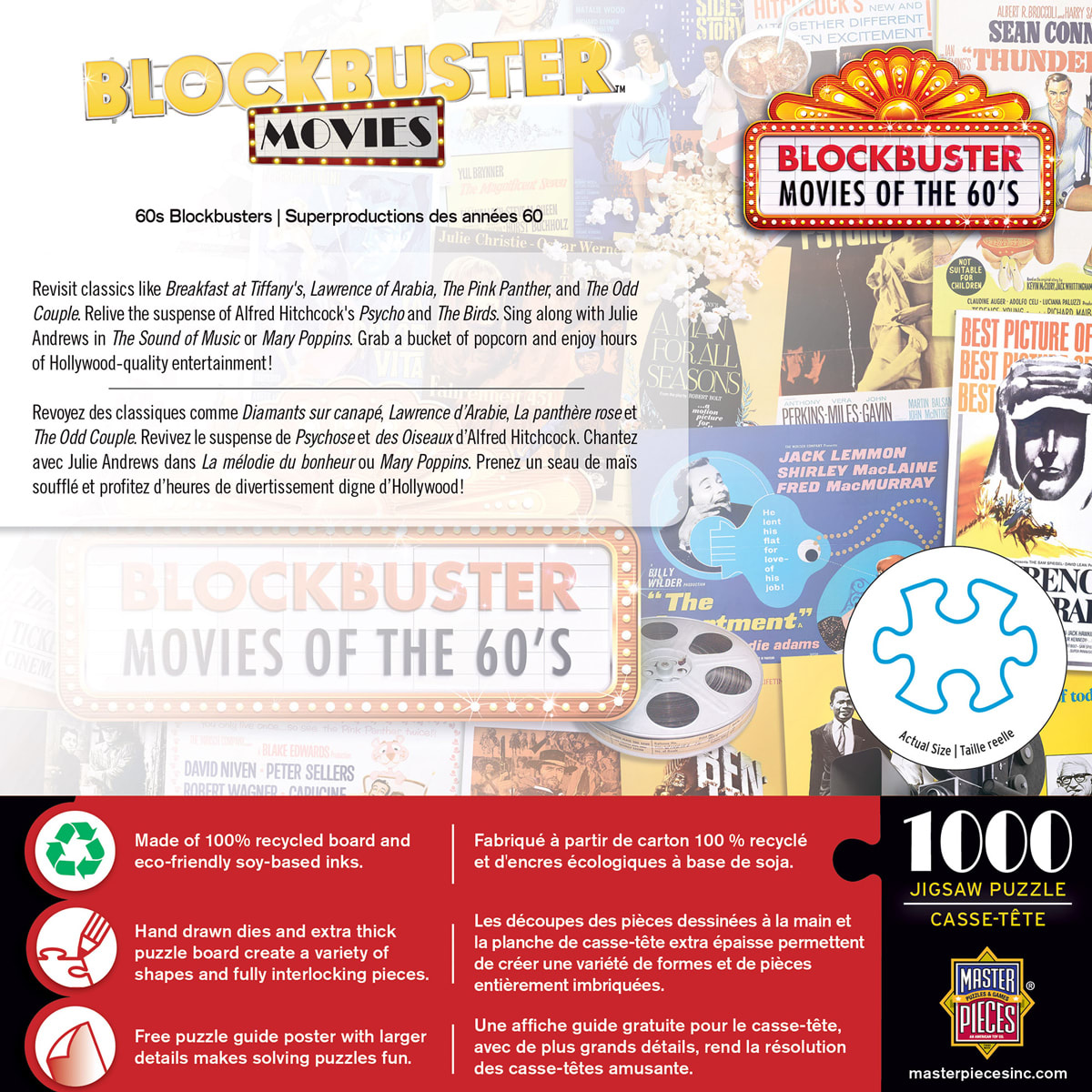 Blockbuster Movies 60's