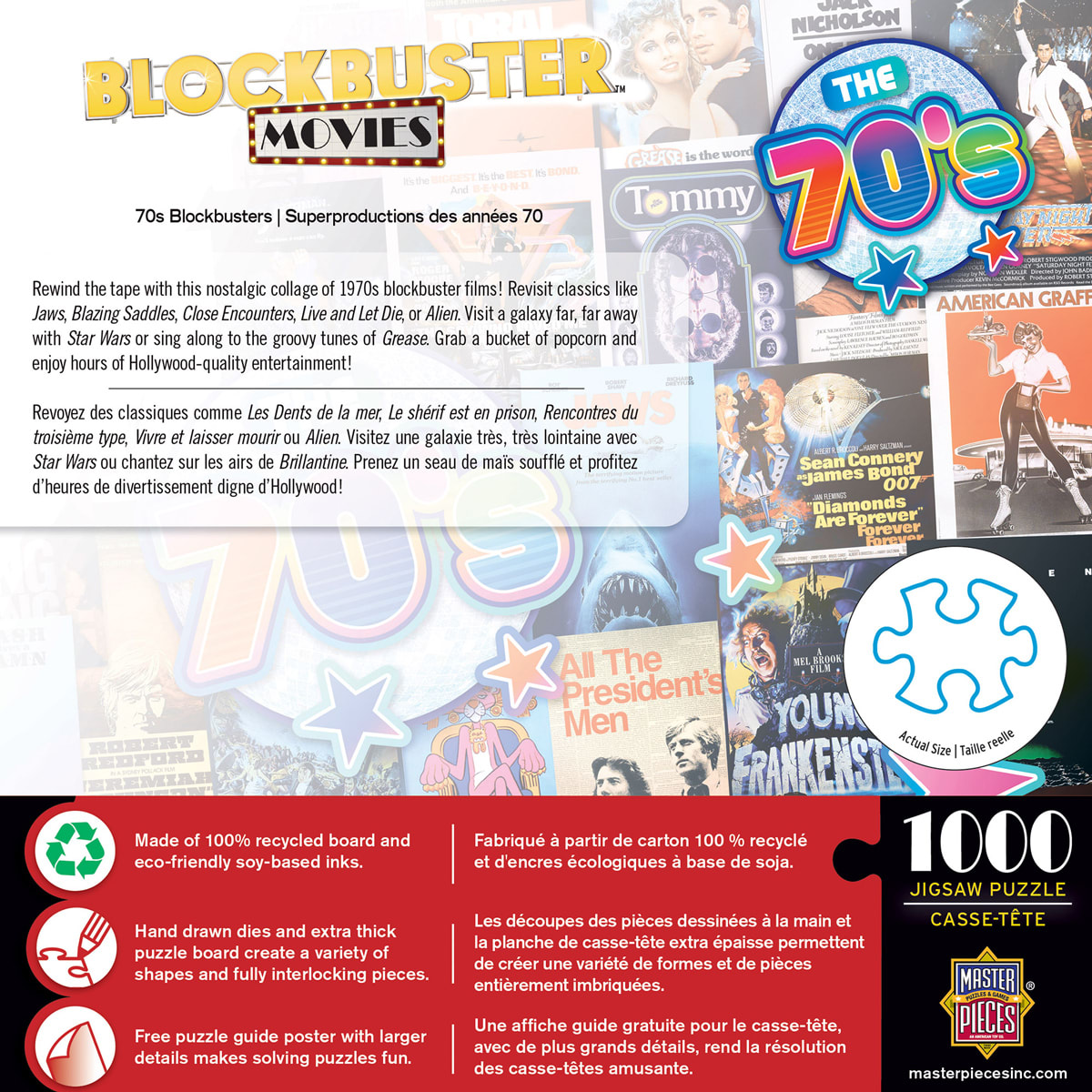 Blockbuster Movies 70's