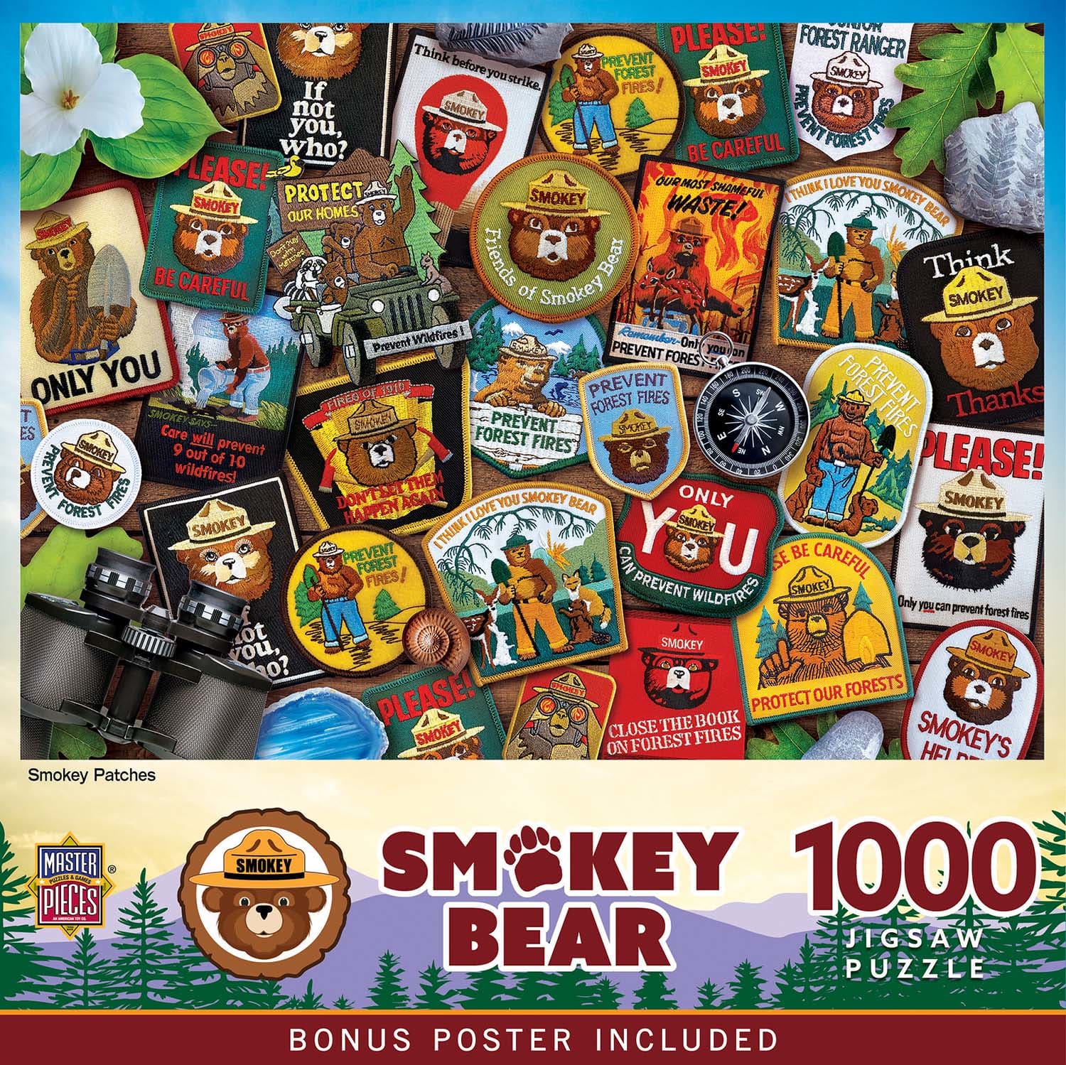 Smokey Bear - Patches