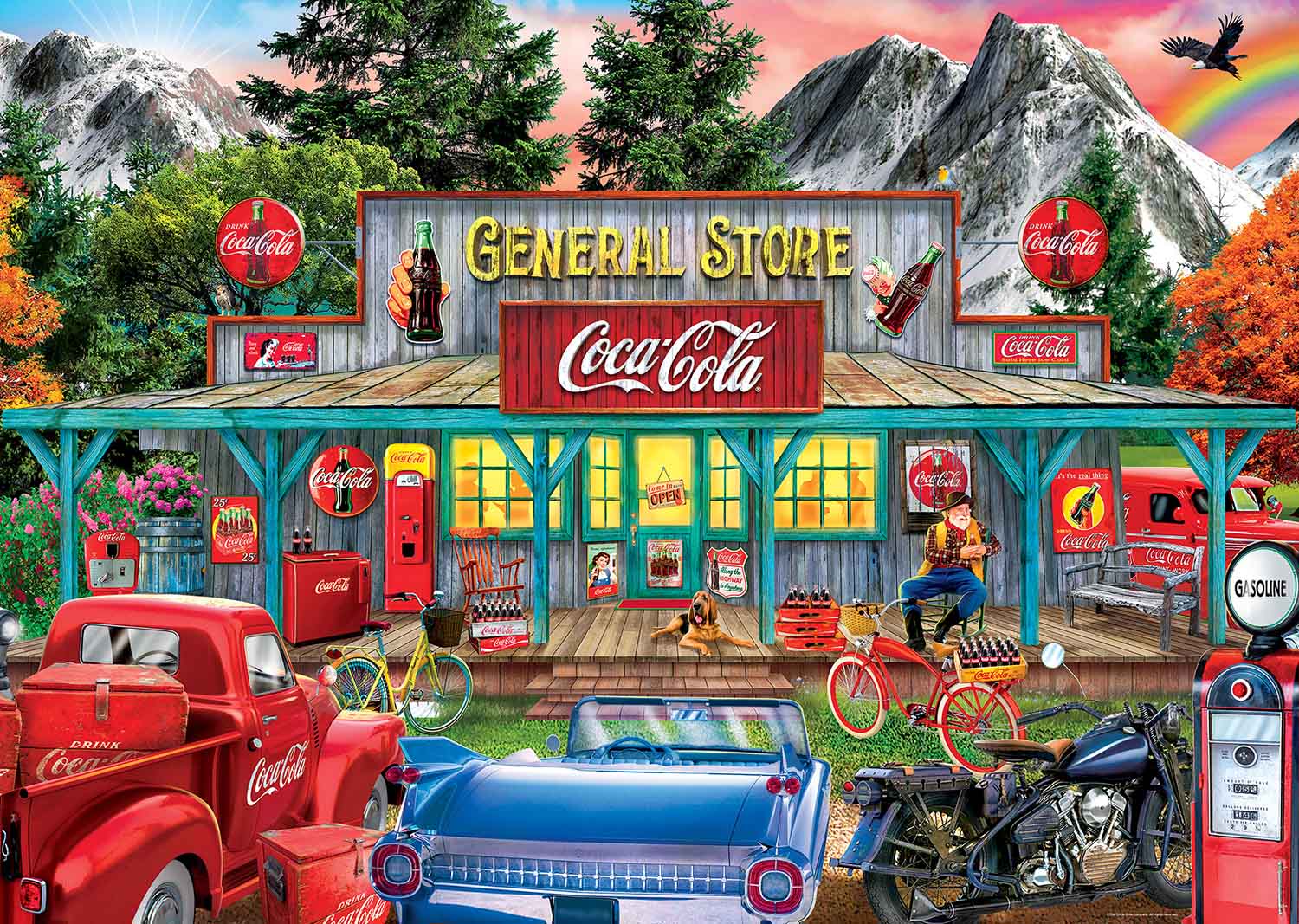 General Store Coca Cola Jigsaw Puzzle