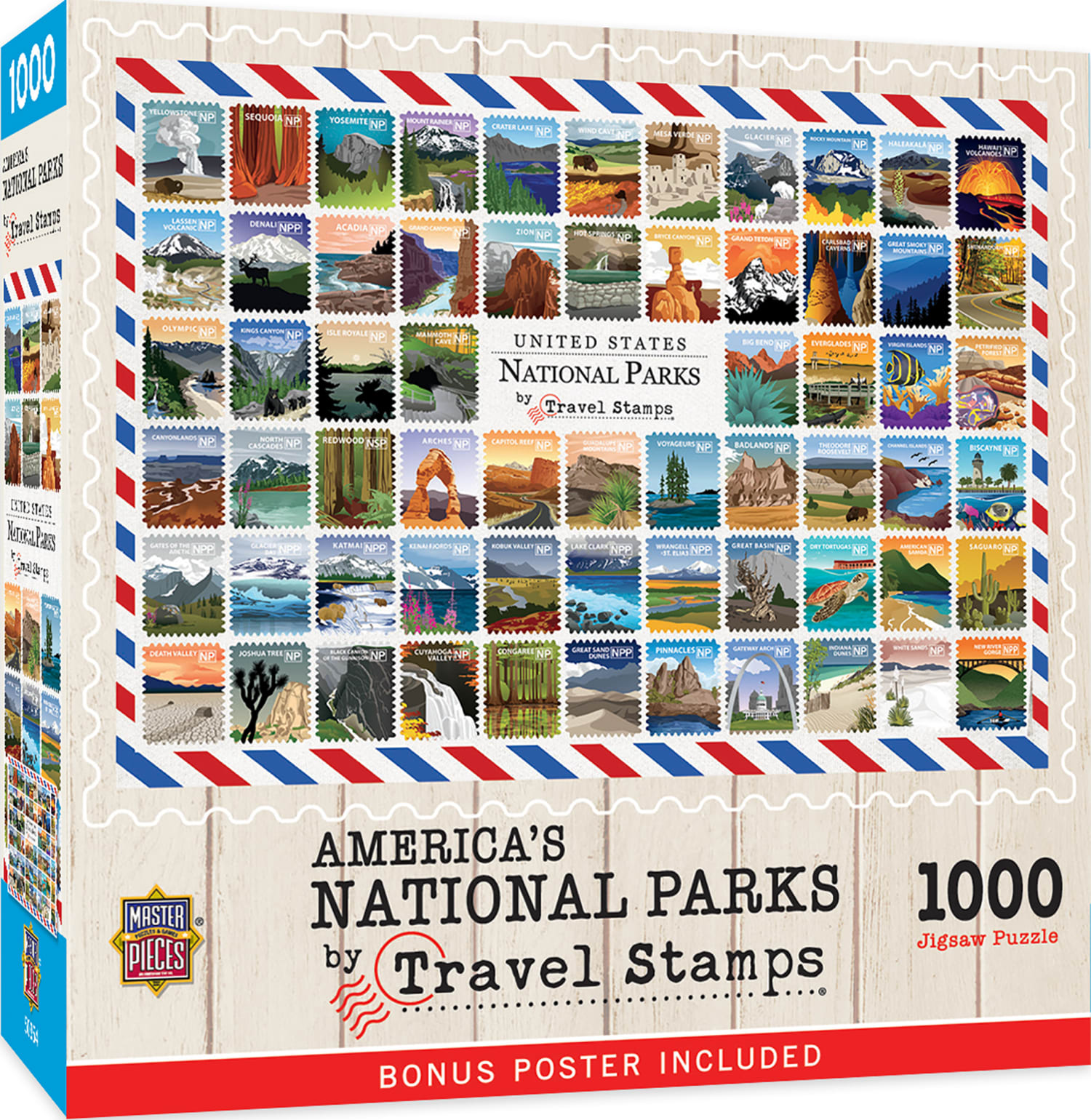 National Parks - Travel Stamps