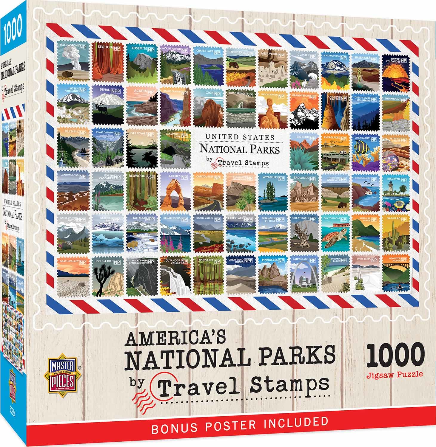 National Parks - Travel Stamps