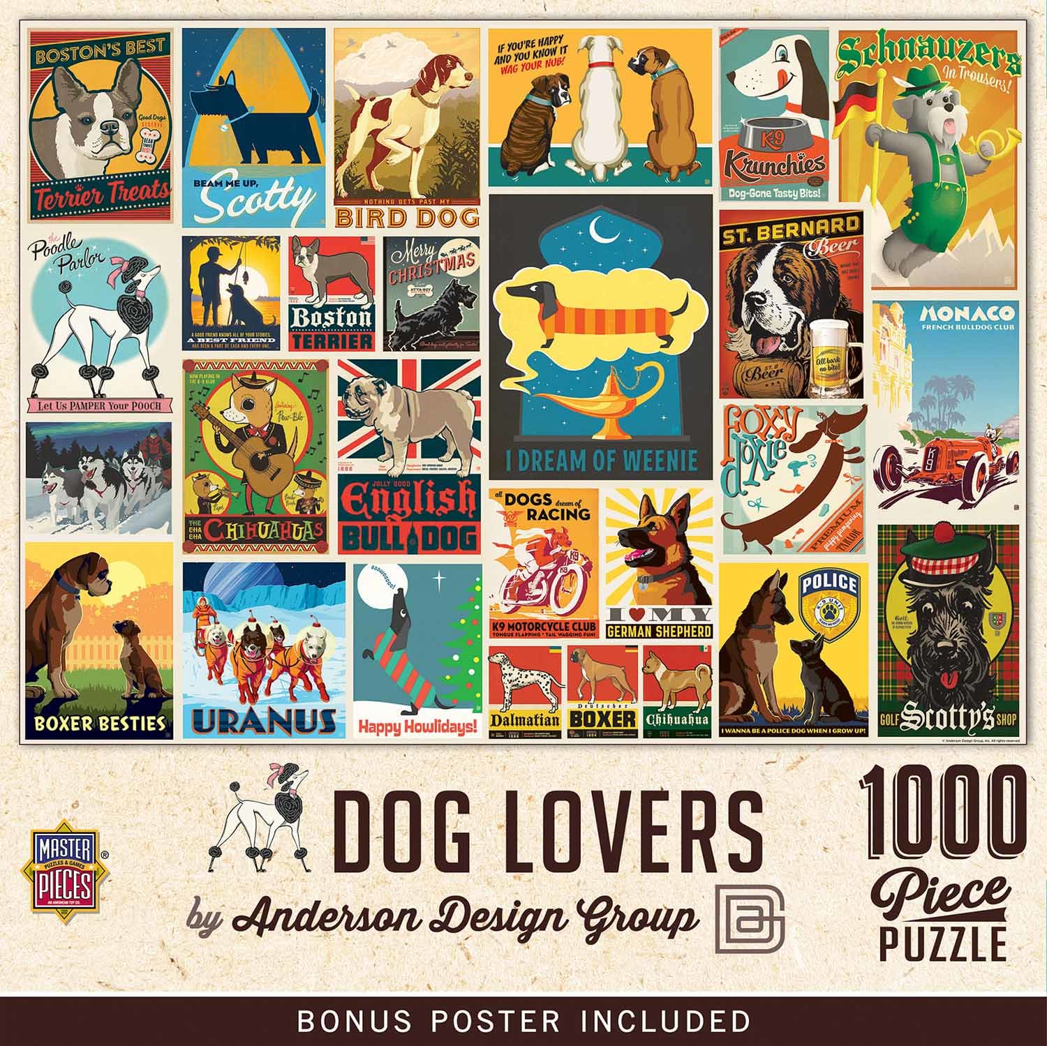 Anderson Design Group - Dog Lovers  - Scratch and Dent