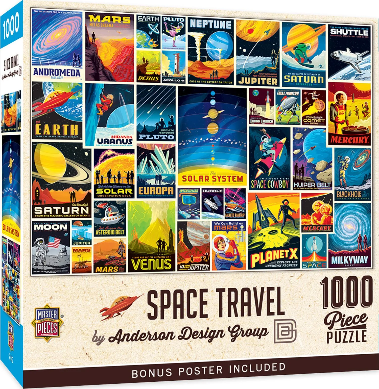 Vintage Posters - Space Travel