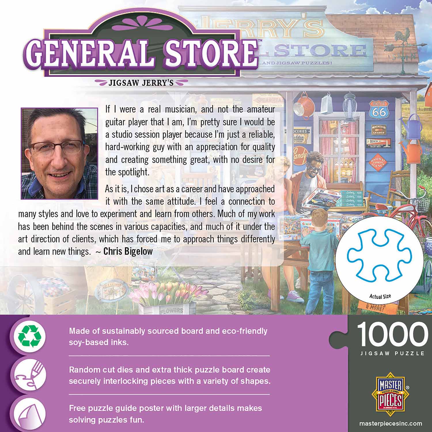 General Store - Jigsaw Jerry's , 1000 Pieces, MasterPieces | Serious ...