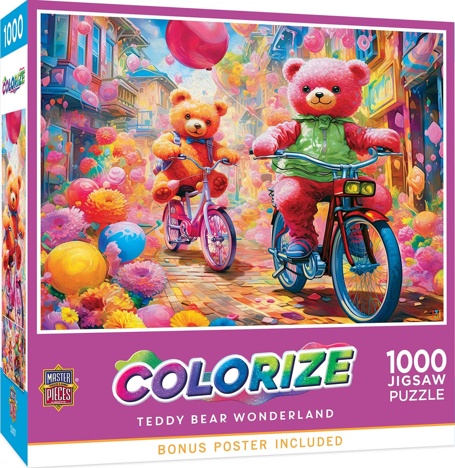 Colorize - Teddy Bear Wonderland