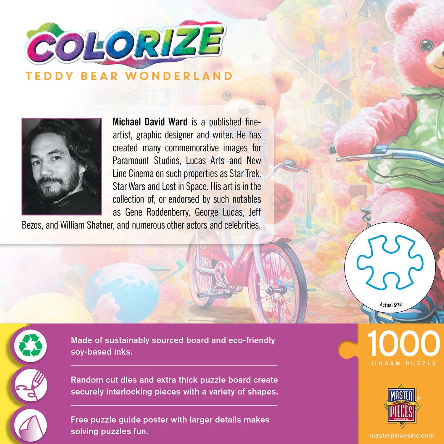 Colorize - Teddy Bear Wonderland
