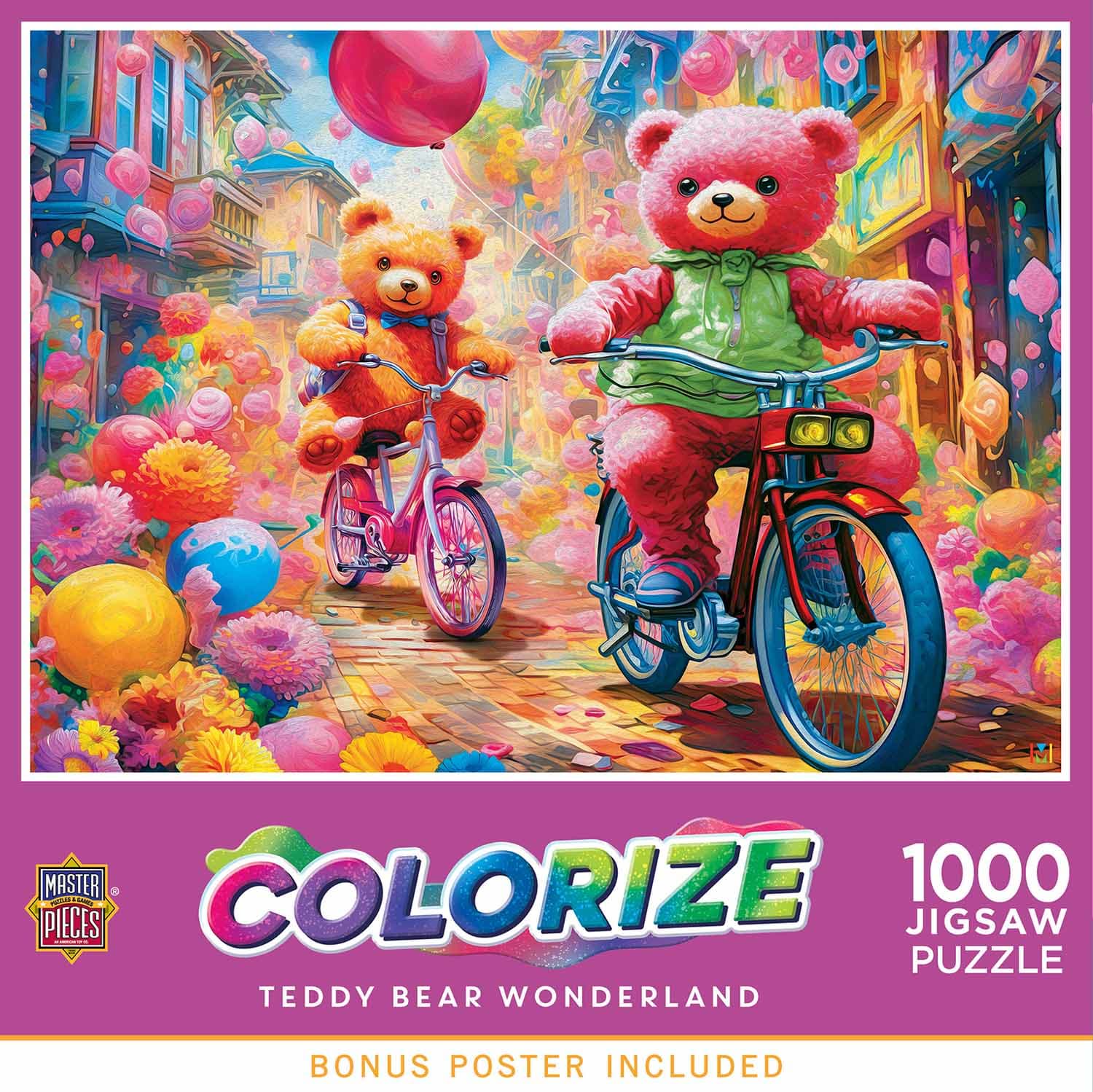 Colorize - Teddy Bear Wonderland