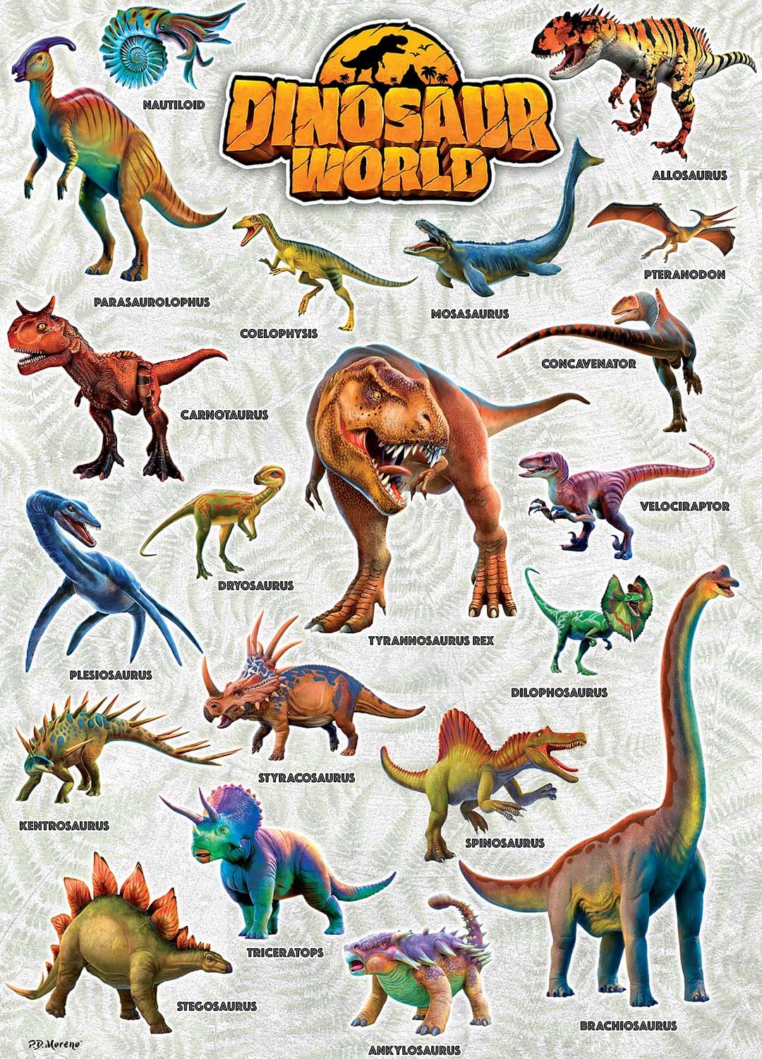 Field Guide - Dinosaur World Dinosaurs
