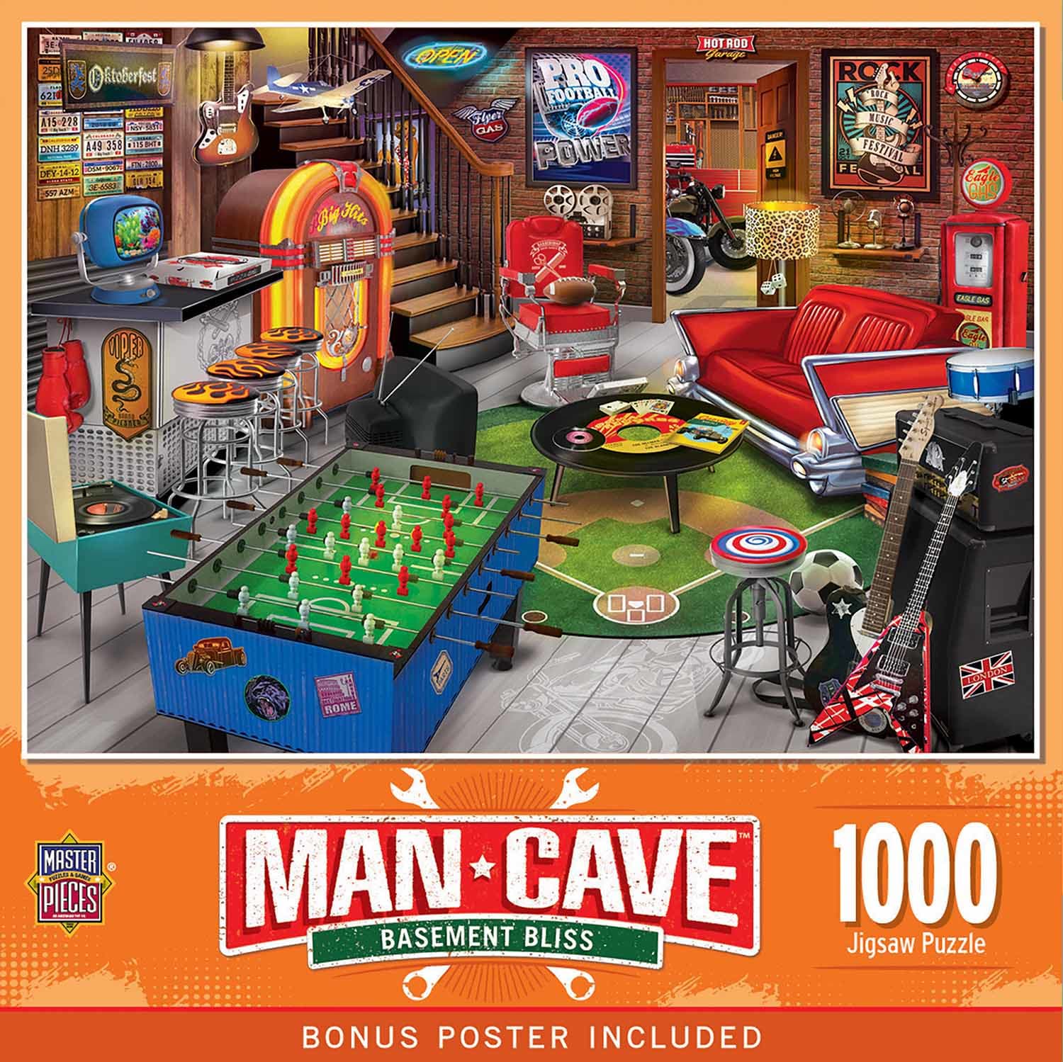 Man Caves - Basement Bliss
