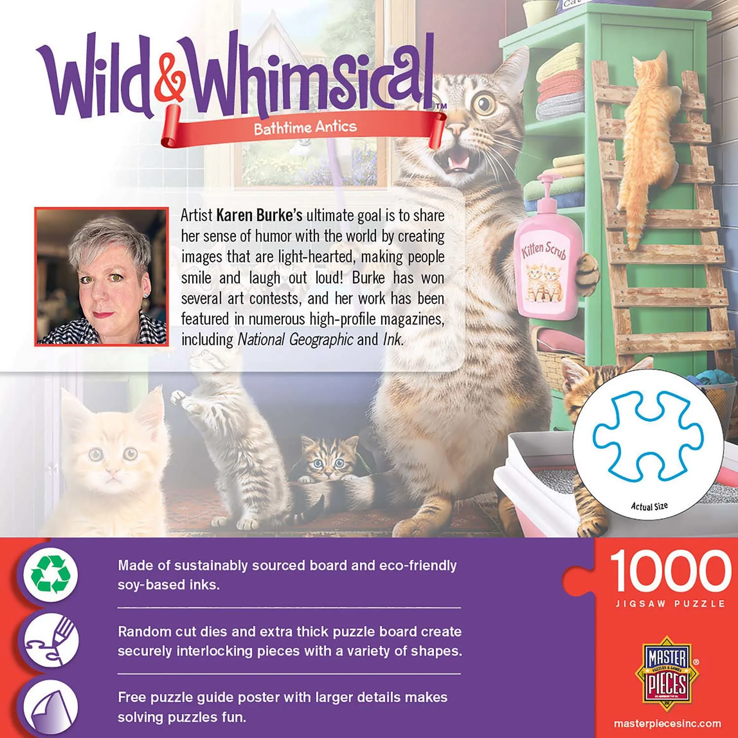 Wild & Whimsical - Bathtime Antics - Scratch and Dent