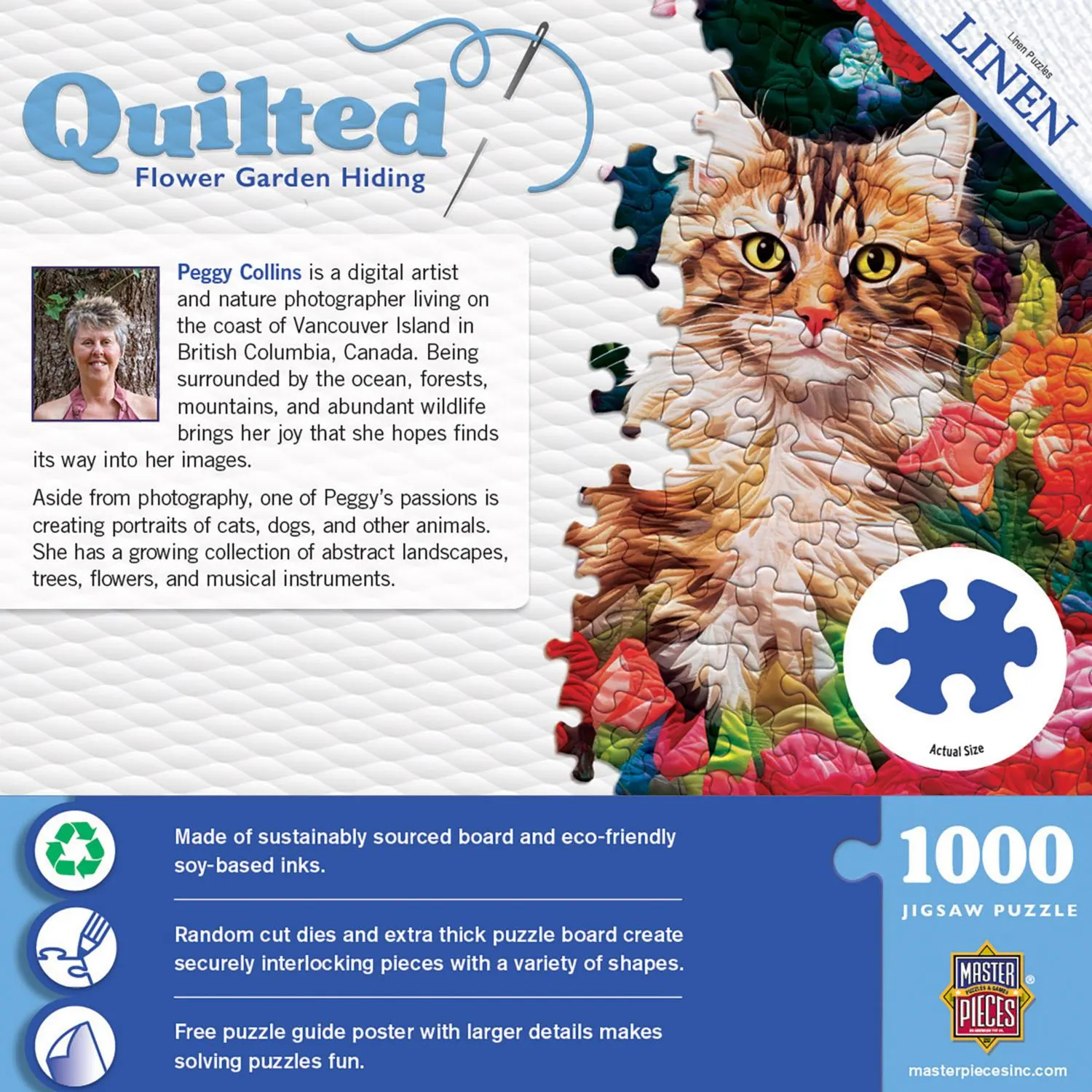 Quilted - Flower Garden Hiding 
