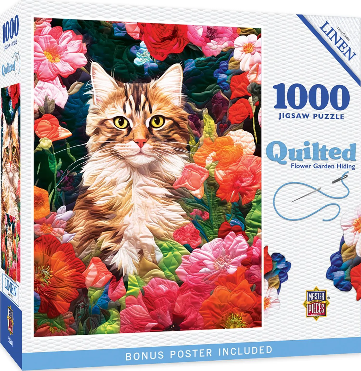 Quilted - Flower Garden Hiding 