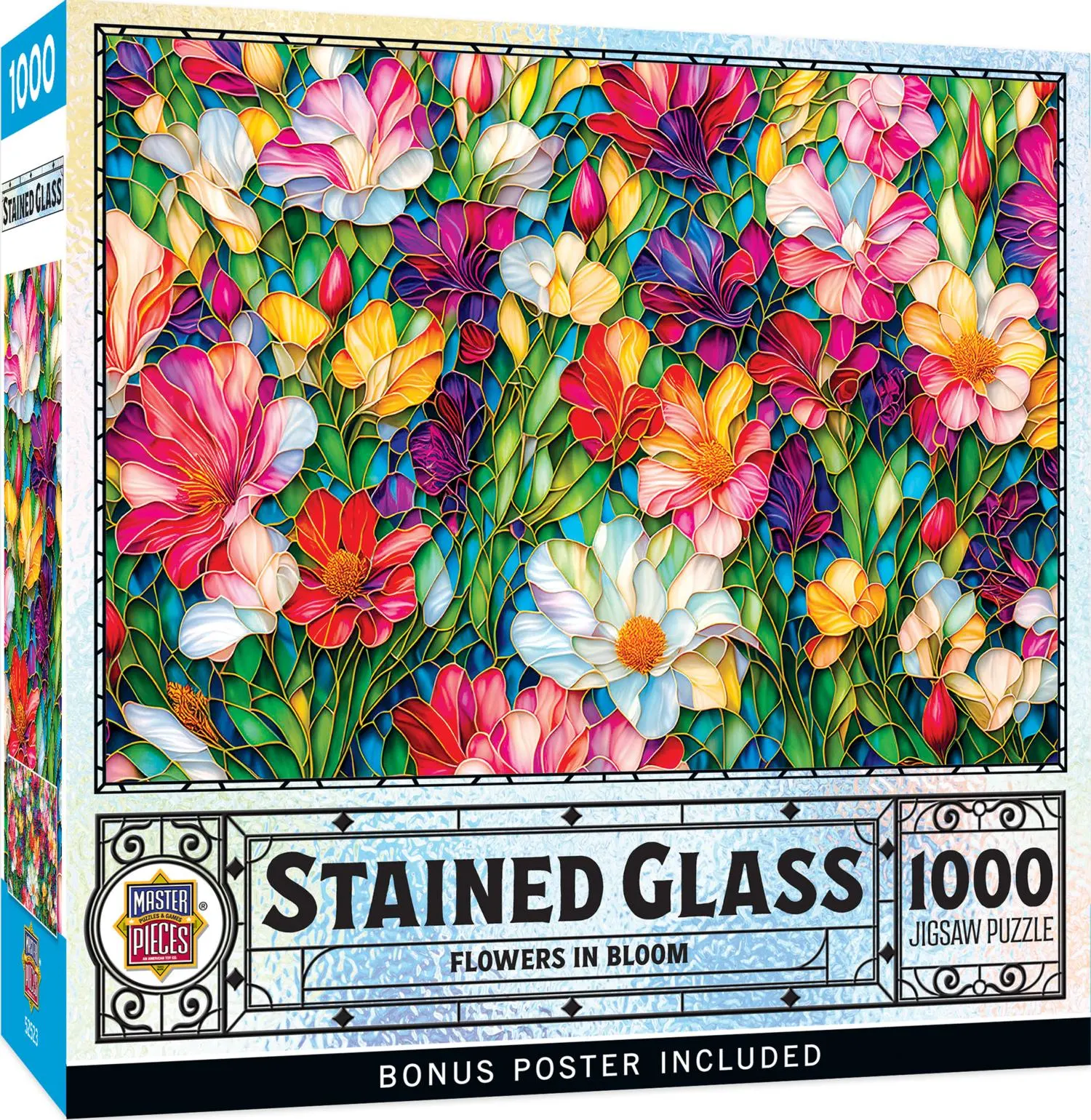 Stained Glass - Flowers in Bloom