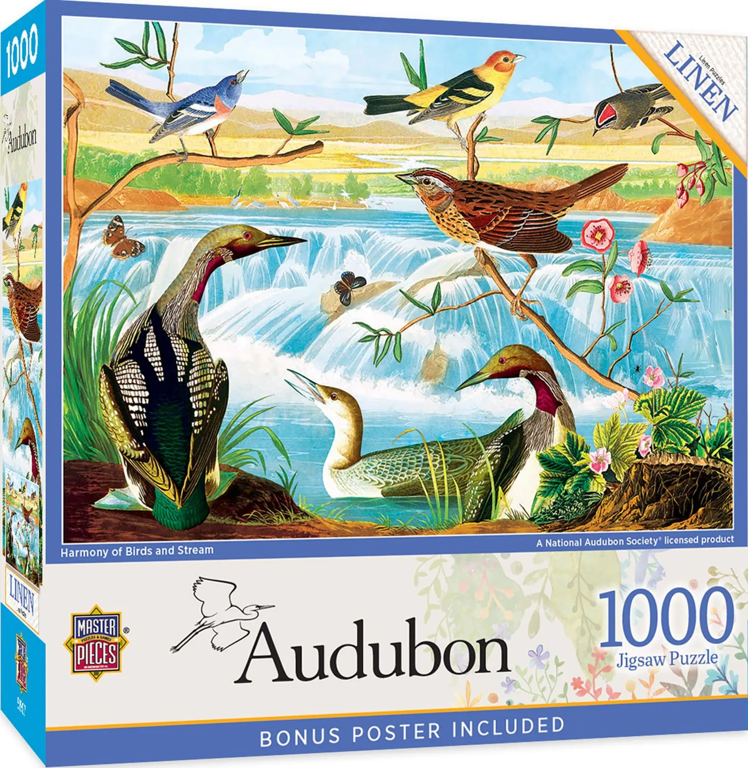 Audubon - Harmony of Birds and Stream